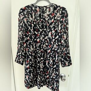 NWOT Club Monaco silk classy and flowy short dress